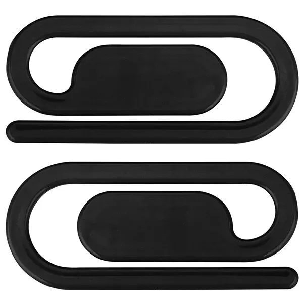 Black color option for 3 1/2'' Jumbo Size Paperclip