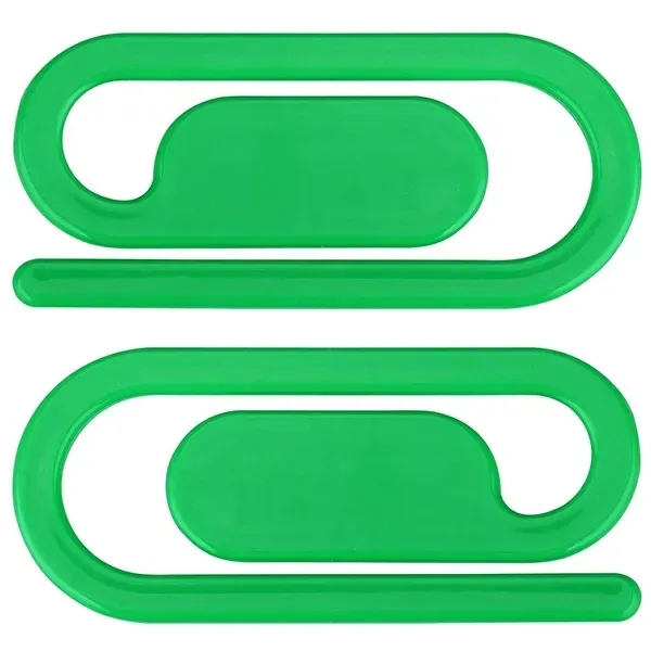 Green color option for 3 1/2'' Jumbo Size Paperclip