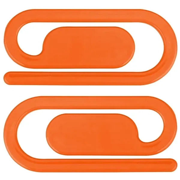 Orange color option for 3 1/2'' Jumbo Size Paperclip
