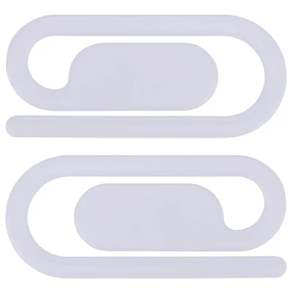 White color option for 3 1/2'' Jumbo Size Paperclip