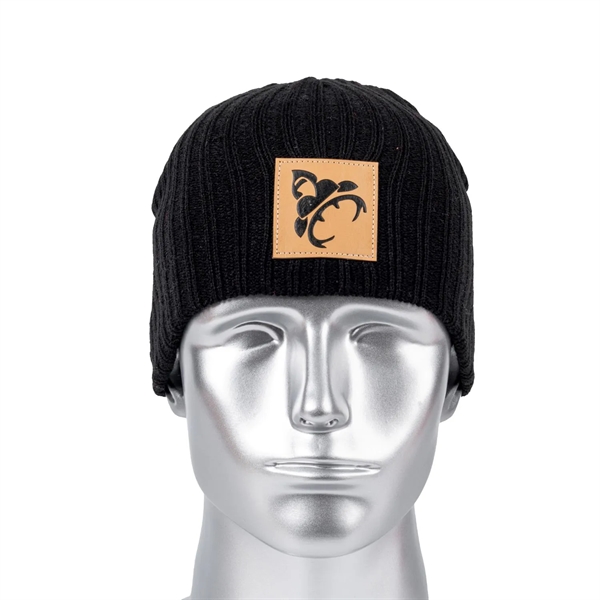 Black color option for Value Knitted Stripe Beanie