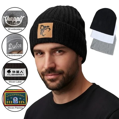Main photo of Value Knitted Stripe Beanie