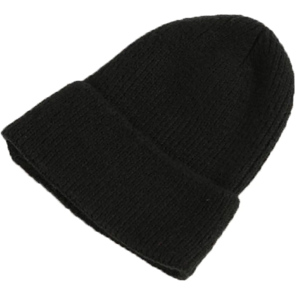 Black color option for Value Kid's Knitted Cuffed Beanie