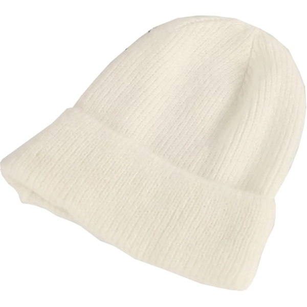 White color option for Value Kid's Knitted Cuffed Beanie