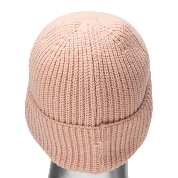 Gray color option for Unisex Cuffed Knitted Beanie With Custom Logo