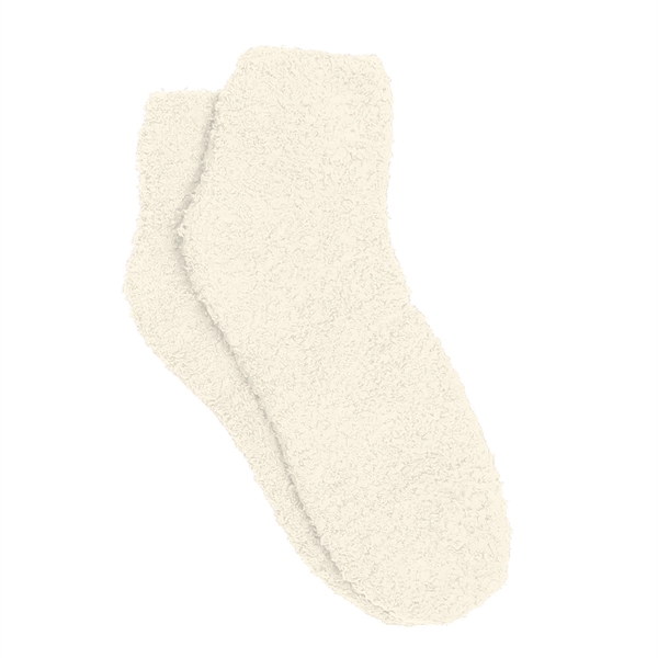 Ivory color option for Fuzzy Socks
