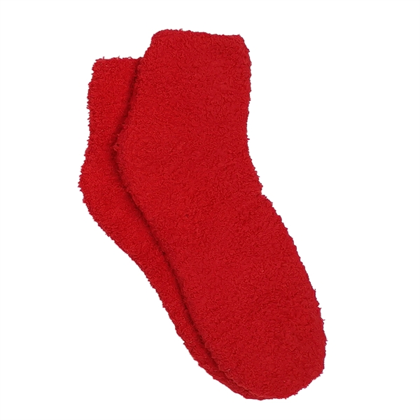 Red color option for Fuzzy Socks