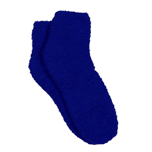 Royal Blue color option for Fuzzy Socks