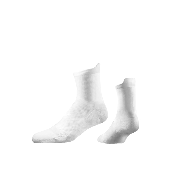 White color option for Saver Woven Quarter Sock