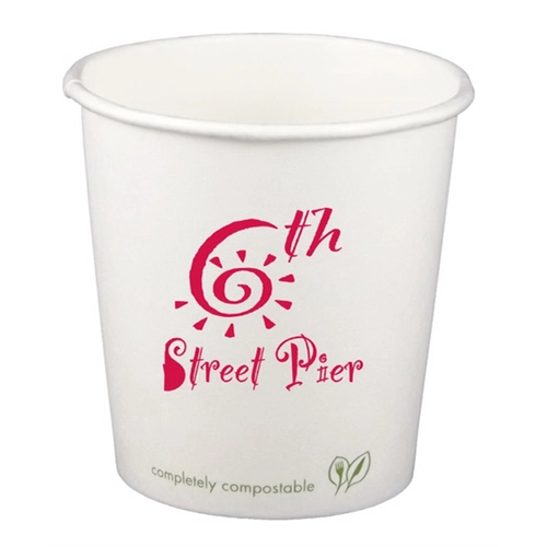 Main photo of 4 Ounce Compostable Paper Hot Cup