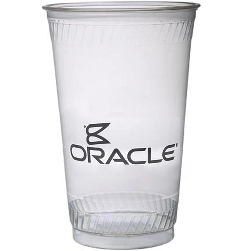 Main photo of Eco Friendly 20 Ounce Compostable Soft Sided Plastic Cup