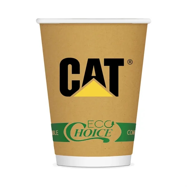 Kraft Brown color option for 12 Oz. Kraft Insulated Paper Cup