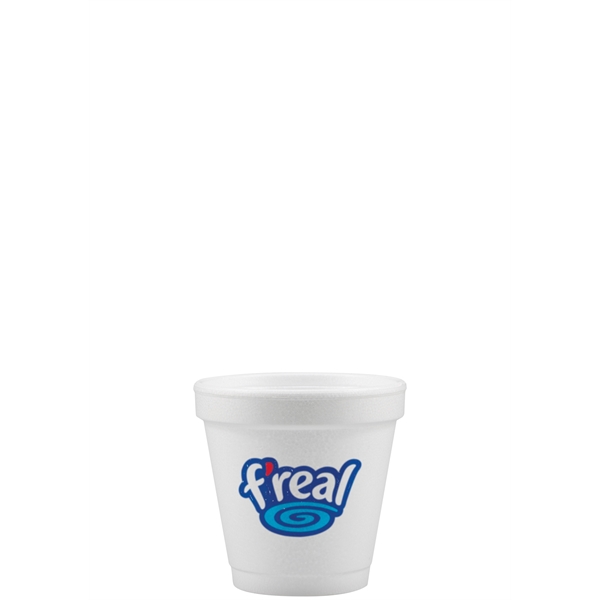 White color option for 4 Oz Foam Cup   White   Hi Speed