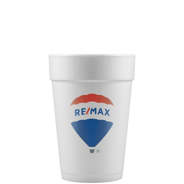 White color option for 14 Oz Foam Cup   White   Digital
