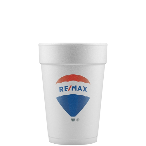 Main photo of 14 Oz Foam Cup   White   Digital