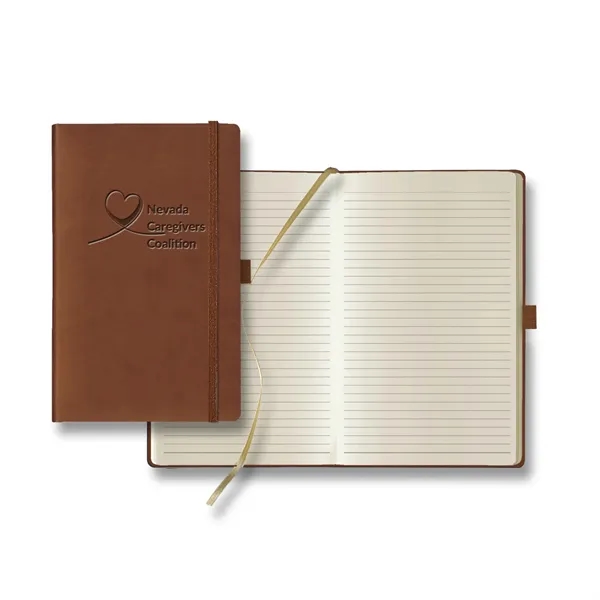 Brown color option for Tucson Medio Lined Ivory Page Journal
