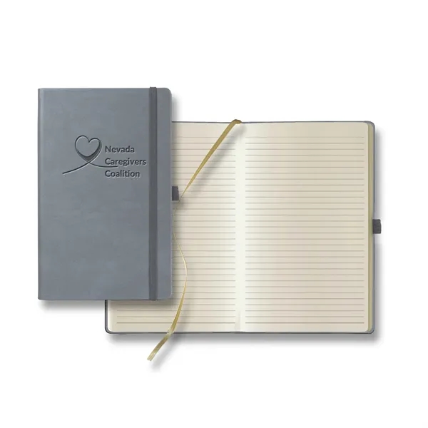 Gray color option for Tucson Medio Lined Ivory Page Journal
