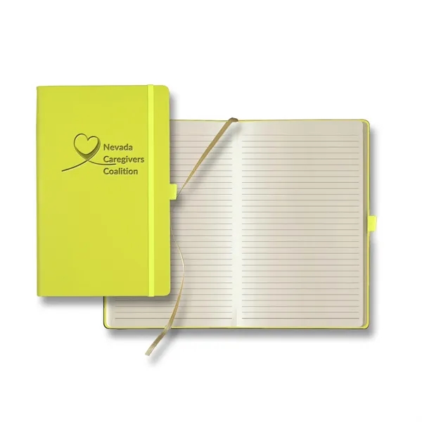 Lime Green color option for Tucson Medio Lined Ivory Page Journal