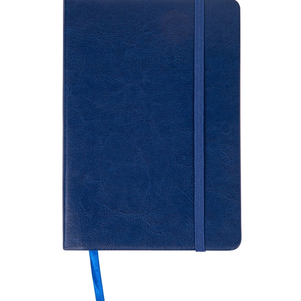 Blue color option for Soft Premium Pu Leather Notebook