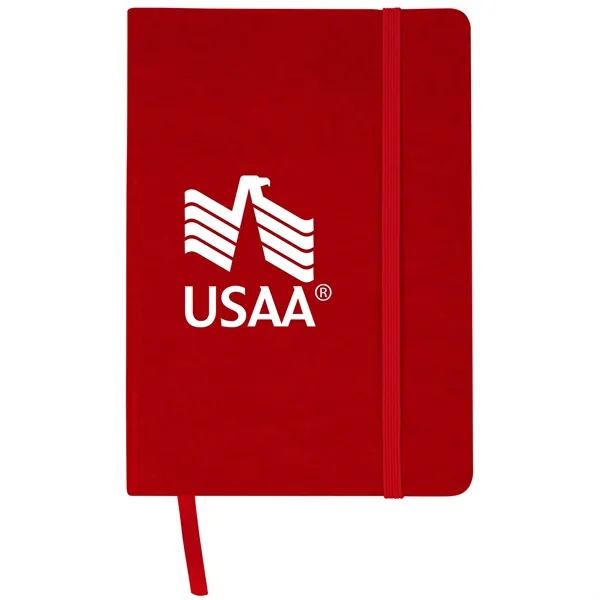 Red color option for Soft Premium Pu Leather Notebook