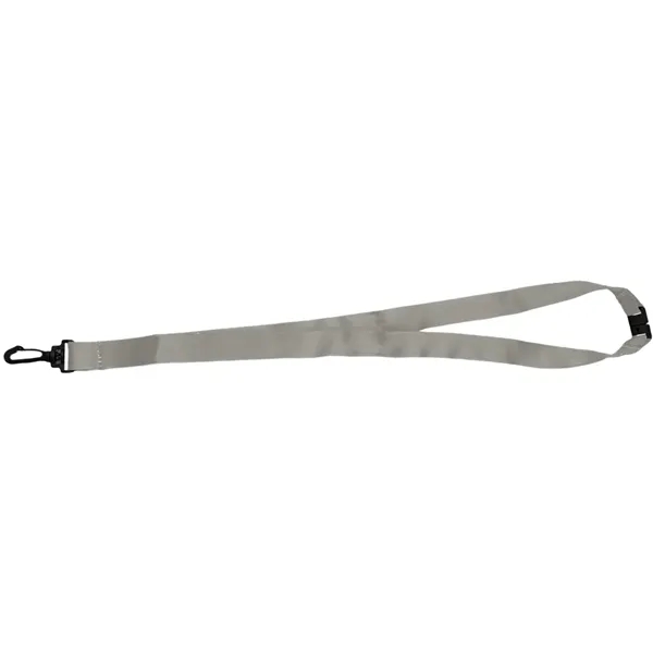 Gray color option for 0.75" Dye Sublimation Lanyards With Safety Breakaway