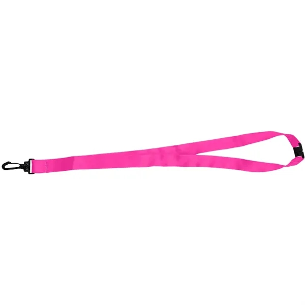 Hot Pink color option for 0.75" Dye Sublimation Lanyards With Safety Breakaway