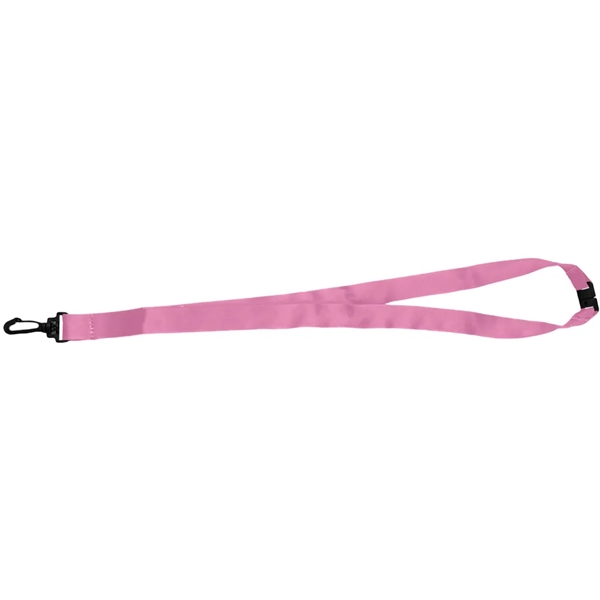 Pink color option for 0.75" Dye Sublimation Lanyards With Safety Breakaway