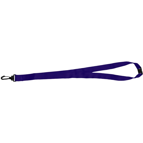 Royal Blue color option for 0.75" Dye Sublimation Lanyards With Safety Breakaway