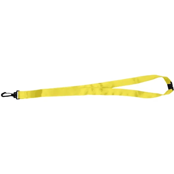 Yellow color option for 0.75" Dye Sublimation Lanyards With Safety Breakaway