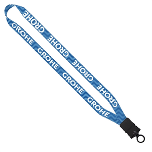 Photo of 3/4" Recycled Pet Dye Sublimated Lanyard W/Snap Buckle