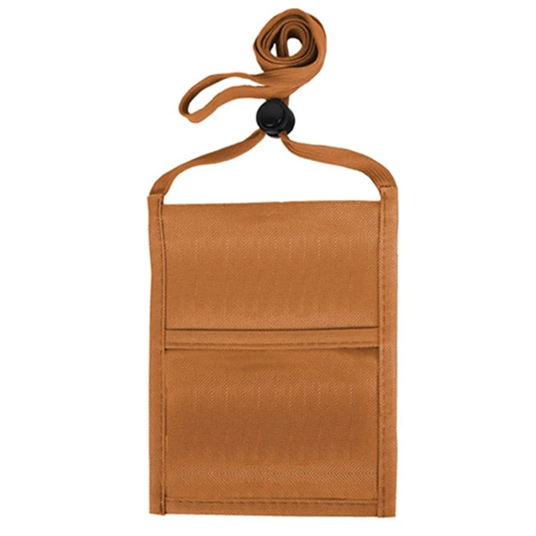 Gold color option for R Pet Single Pocket Neck Wallet Event Pouch