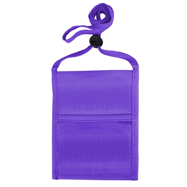 Violet color option for R Pet Single Pocket Neck Wallet Event Pouch