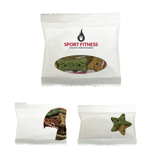 White color option for Bone Shaped Dog Treats Snack Pack