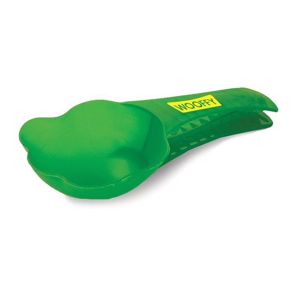 Translucent Green color option for Dog Food Scoop N Clip