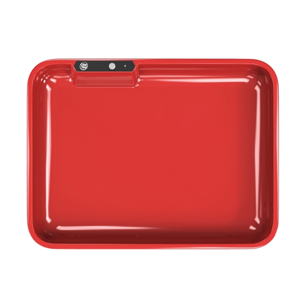 Red color option for Custom Led Glow Rolling Tray