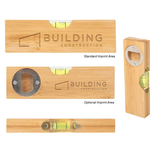 Photo of Bamboo Level With Bottle Opener
