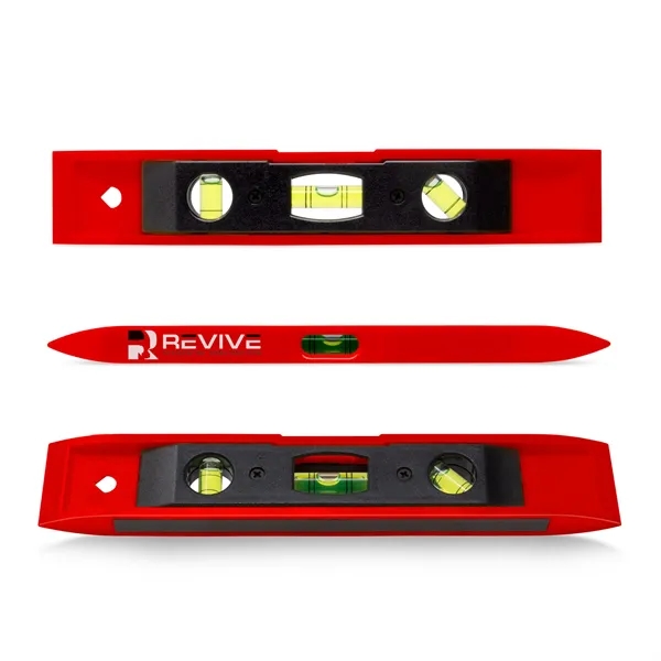 Red-Black color option for 9" Magnetic Level