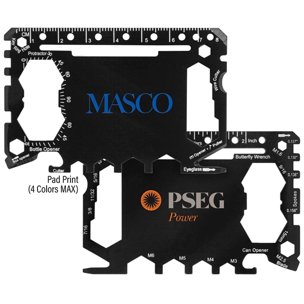 Black color option for Callisto Multi Function Survival Card Tool