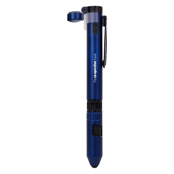 Blue color option for Crossover Outdoor Multi Tool Pen With Led L Ight