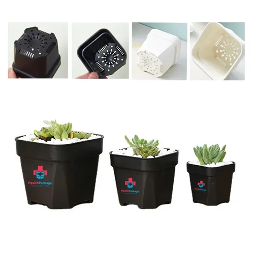 Main photo of 9 Cm Thickened Plastic Mini Plant Pot