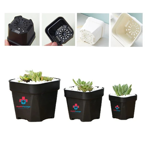 Main photo of 9 Cm Thickened Plastic Mini Plant Pot