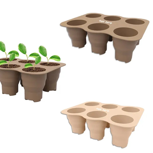 Photo of Resuable Silicone Folding Seed Plant Pot