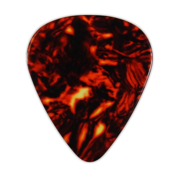 Tortoise Shell color option for Celluloid Guitar Picks