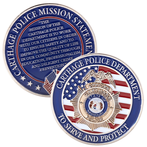 Photo of 2.75" 4 Colors 2 Sided Zinc Challenge Coins
