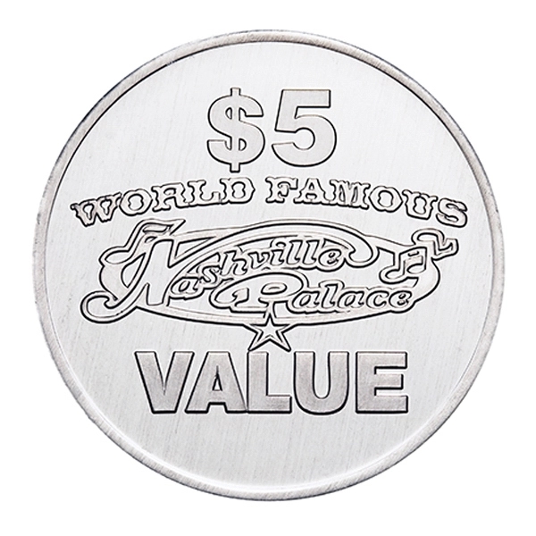 Silver color option for Natural Aluminum Coin
