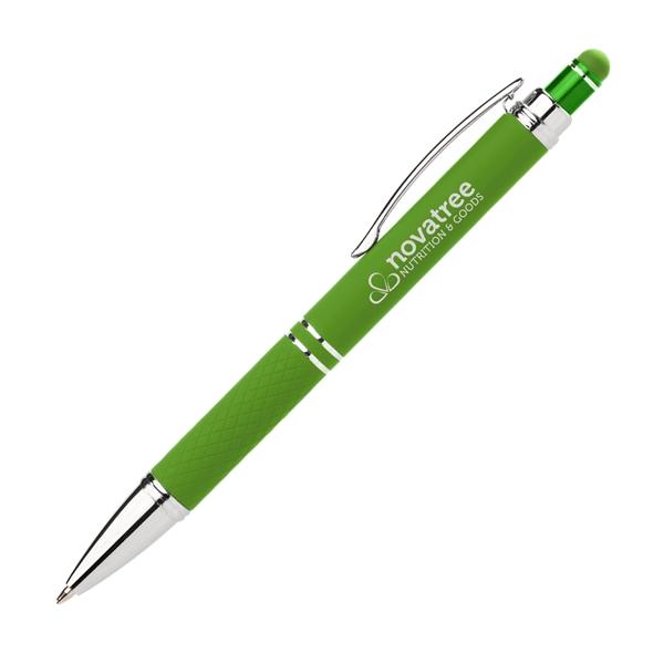 Green-Silver color option for Phoenix Softy Brights Gel W/ Stylus   Laser