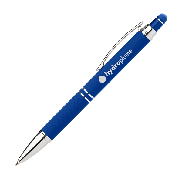 Royal Blue-Silver color option for Phoenix Softy Brights Gel W/ Stylus   Laser