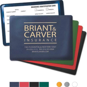 Photo of Vinyl Insurance Card, Lottery, Or Coupon Holder