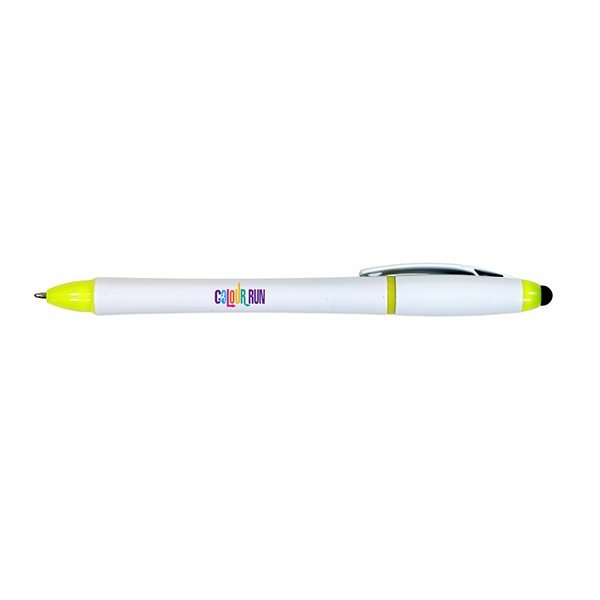 Yellow color option for 3 In 1 Highlighter Pen/Stylus, Full Color Digital