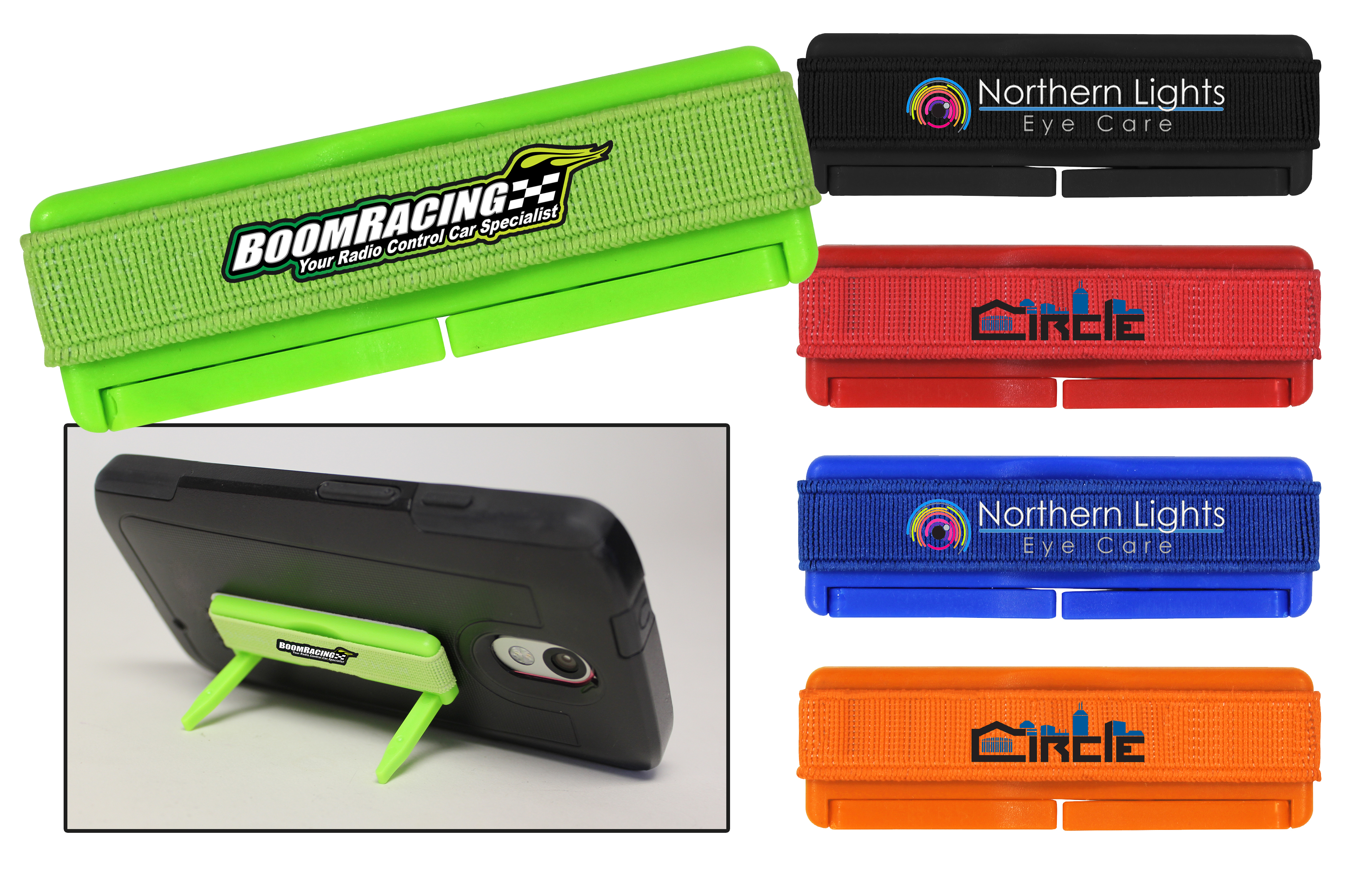 Lime Green color option for Elastic Phone Holder